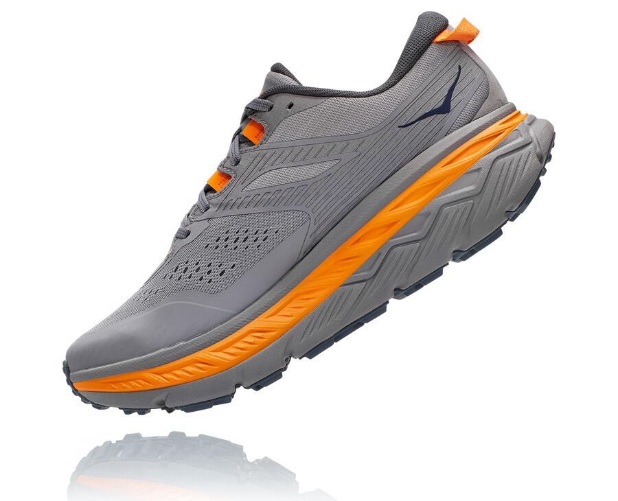 Hoka One One Trail Schoenen Heren - Stinson Atr 6 - Grijs - ES9205481